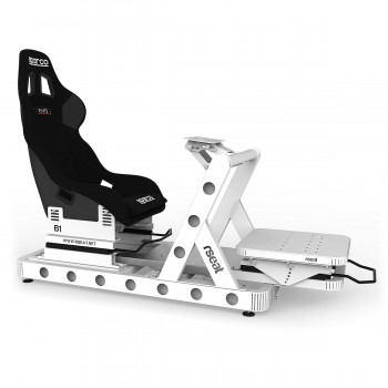 RSeat Europe SimracingB1 BlackRigs and cockpits for direct drive wheels