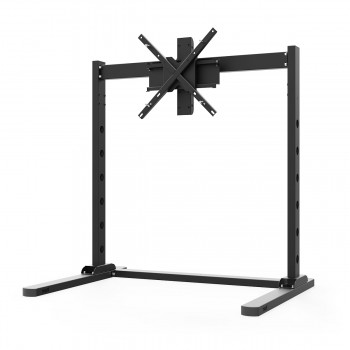 RS STAND T3L Silver V2 - Triple Screen up to 3x32 inch