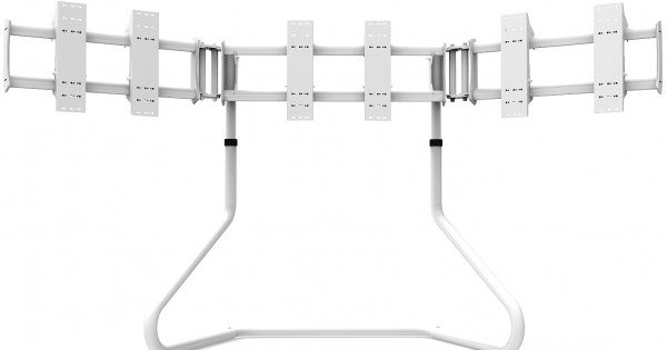 RSEAT SUPPORT TRIPLE ECRAN RSEAT RS STAND T3XL V2 - SILVER